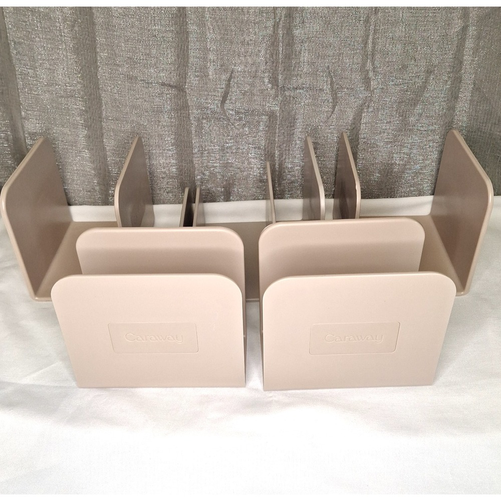 5 Caraway Cookware Pot Pan Racks Divider Magnetic Organizers Set Of 5